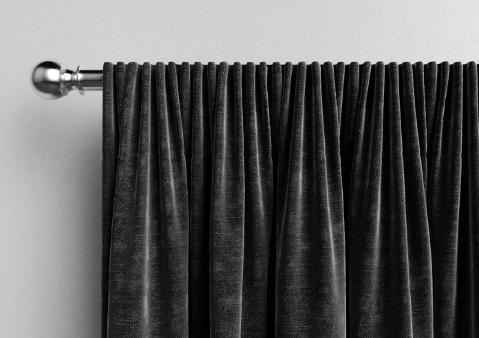 Darwin, Charcoal - Made to Measure Curtains - Image 9